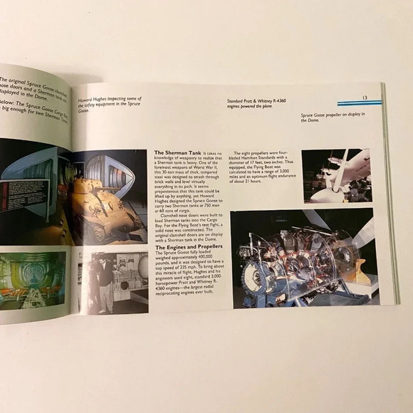 Vintage 1985 The Queen Mary and the Spruce Goose Souvenir California Brochure - Picture 11 of 16